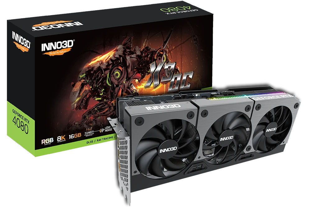 INNO3D GeForce RTX 4080 16GB X3 OC